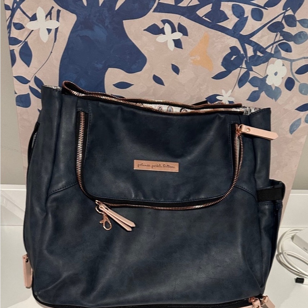 Stylish Black Diaper Bag by Petunia Pickle Bottom
